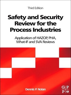 cover image of Safety and Security Review for the Process Industries